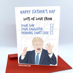 Boris Johnson - Father's Day Card