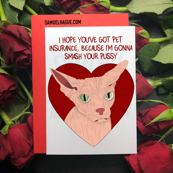 Pussy - Valentine's Day Card