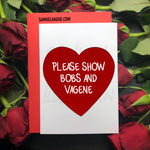 Please show Bobs and Vagene - Valentine's Day Card