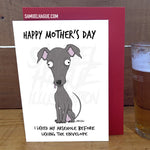 Card From the Dog - Mother's Day Card