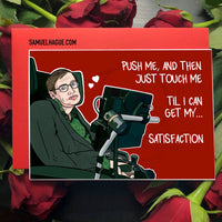 Stephen Hawking - Valentine's Day Card