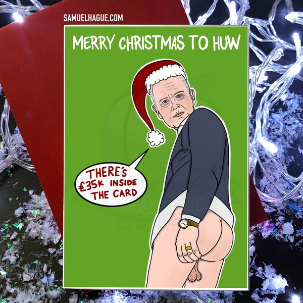 Huw Edwards - Christmas Card