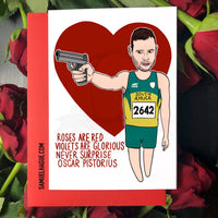 Oscar Pistorius - Valentine's Day Card