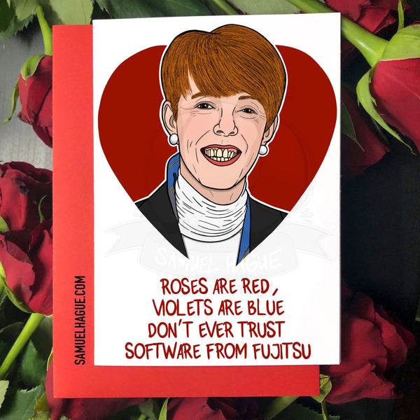 Paula Vennells - Valentine's Day Card