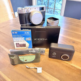 ✨ USA Item ✨ Fujifilm X100VI Silver 40.2MP – Pristine Condition w Extras