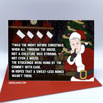 Prince Andrew (Twas the night) - Christmas Card