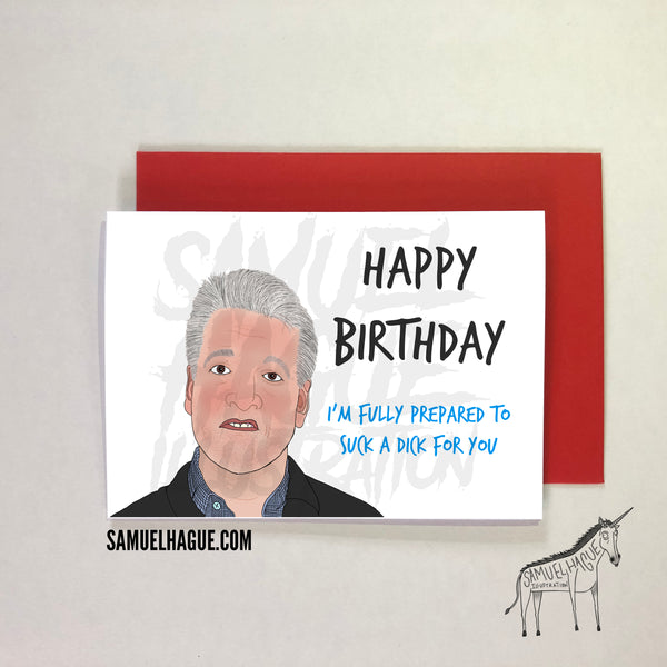 Andy from Fyre Festival - Birthday Card