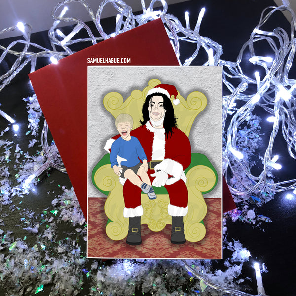 Michael Jackson - Christmas Card