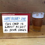 Crap Father's Day Card