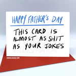 Crap Father's Day Card