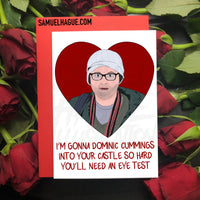 Dominic Cummings - Valentine's Day Card