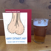 Balls - Father's Day Card