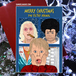 Home Alone / Jimmy Savile / Gary Glitter - Christmas Card