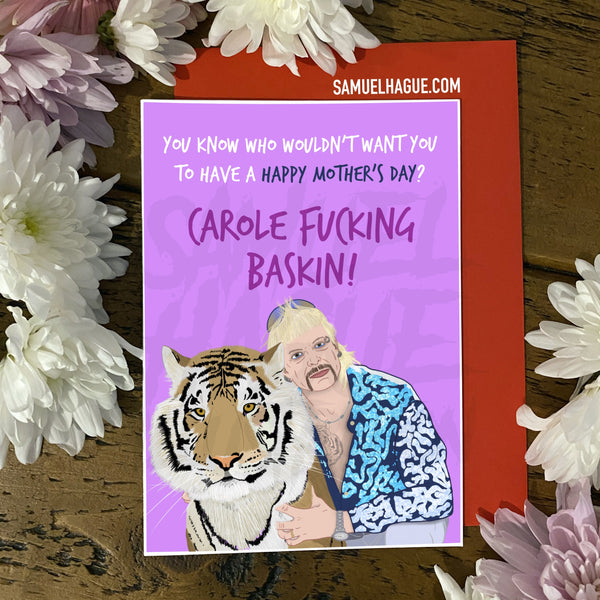 Joe Exotic - Mother's Day Card