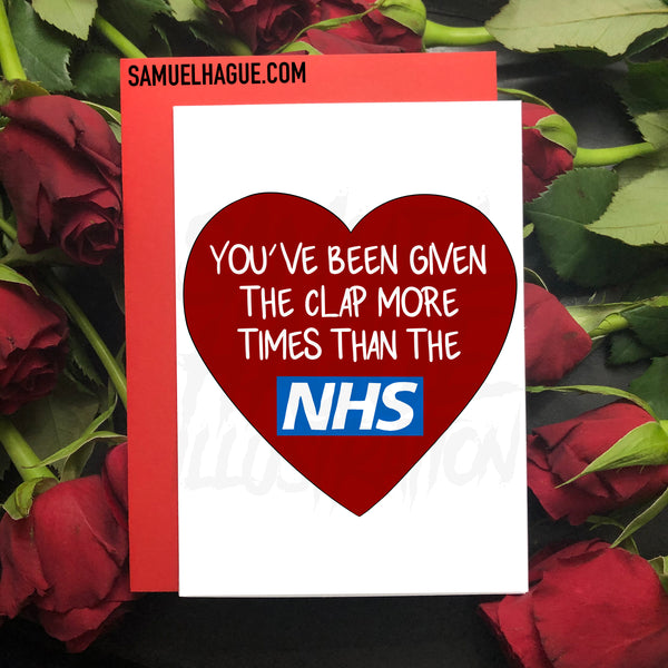 NHS Clap - Valentine's Day Card