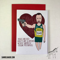 Oscar Pistorius - Valentine's Day Card
