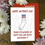 Crusty Socks - Mother's Day Card