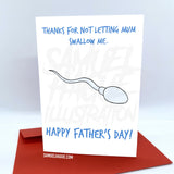 Sperm - Father's Day Card