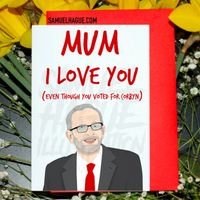 Jeremy Corbyn - Mother's Day Card