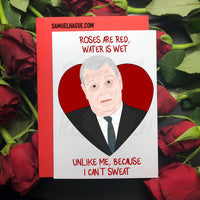 Prince Andrew - Valentine's Day Card