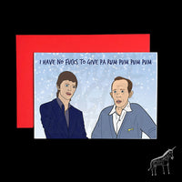 Bowie & Bing - Christmas Card