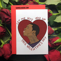 Chris Brown - Valentine's Day Card