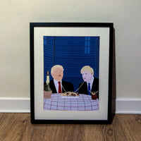 Boris and the Trump - Art Print