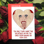 Cock Tears - Valentine's Day Card