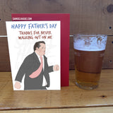 Piers Morgan Walks Off - Father's Day Card