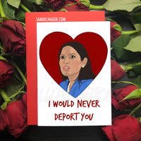Priti Patel - Valentine's Day Card