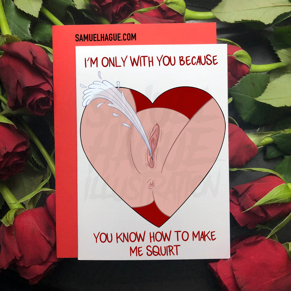 Squirt! - Valentine's Day Card