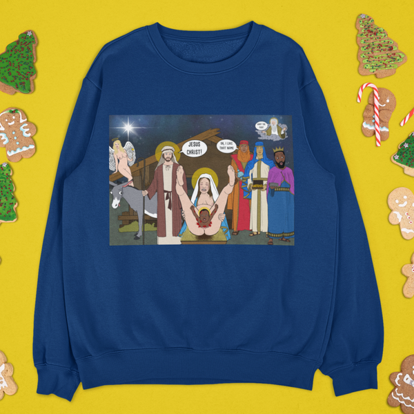 Jesus xmas jumper hotsell