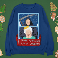 Liz Truss The Queen Killer Christmas Jumper