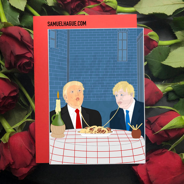 Boris and the Trump - Valentine's Day Card