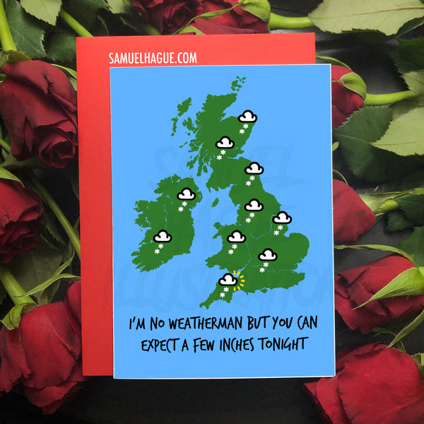 Weatherman - Valentine's Day Card