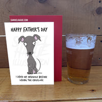 Card From the Dog - Father's Day Card